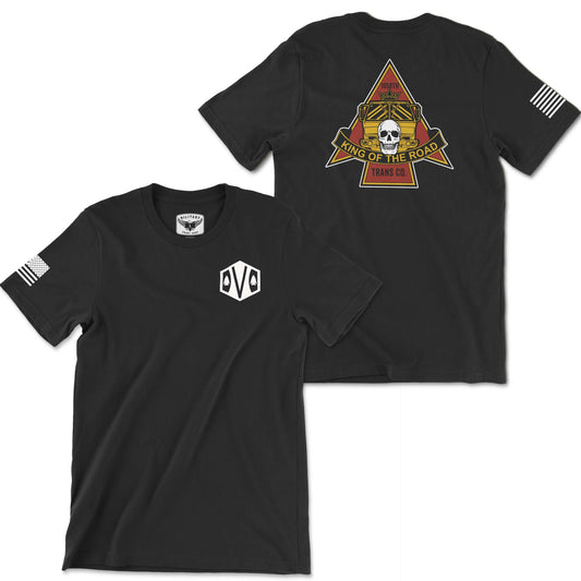 1058th King of the Road Black Tee