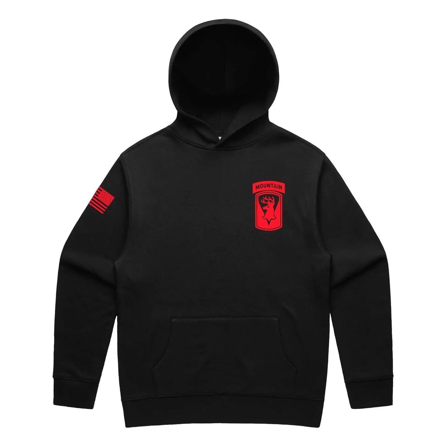 186th F Co BSB Black Hoodie