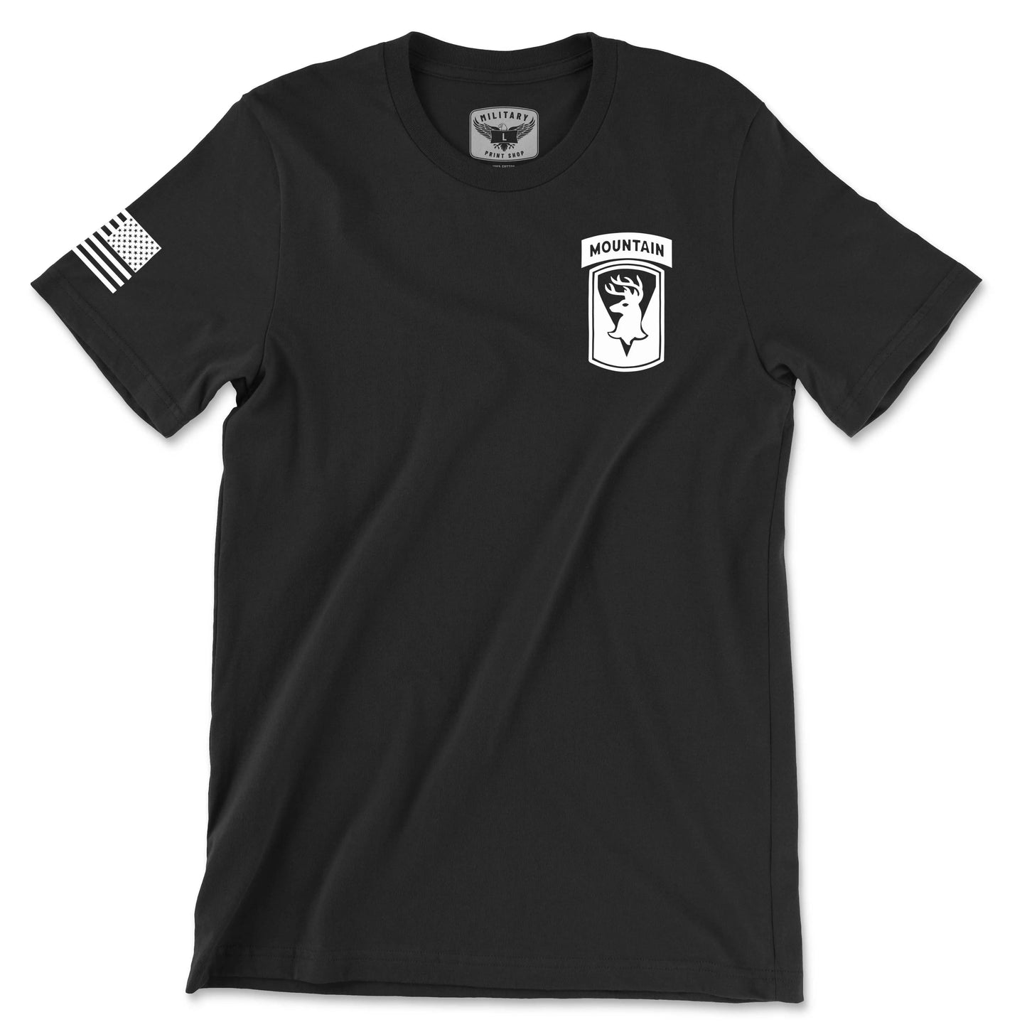 186th F Co BSB Black Tee