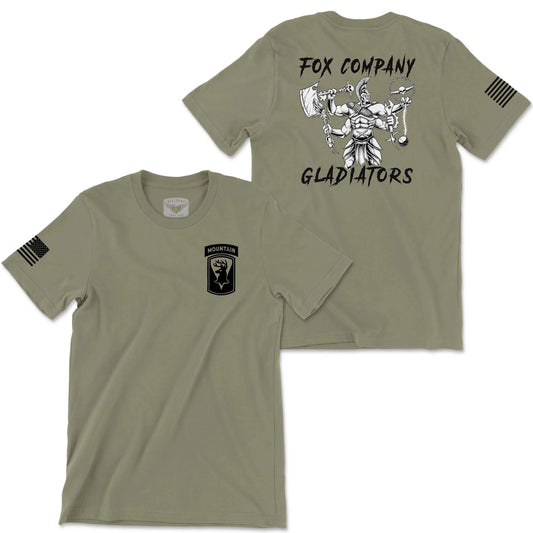 186th F Co BSB Coyote Brown Tee