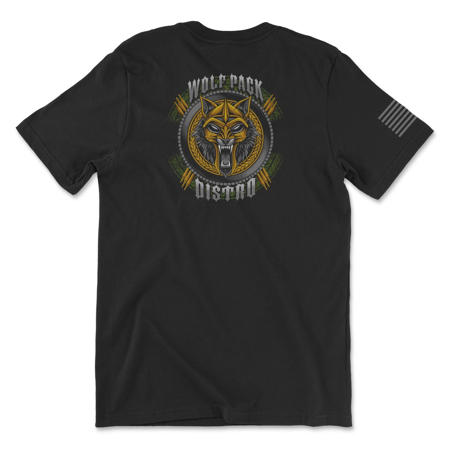 186th F Co BSB Distro Black Tee