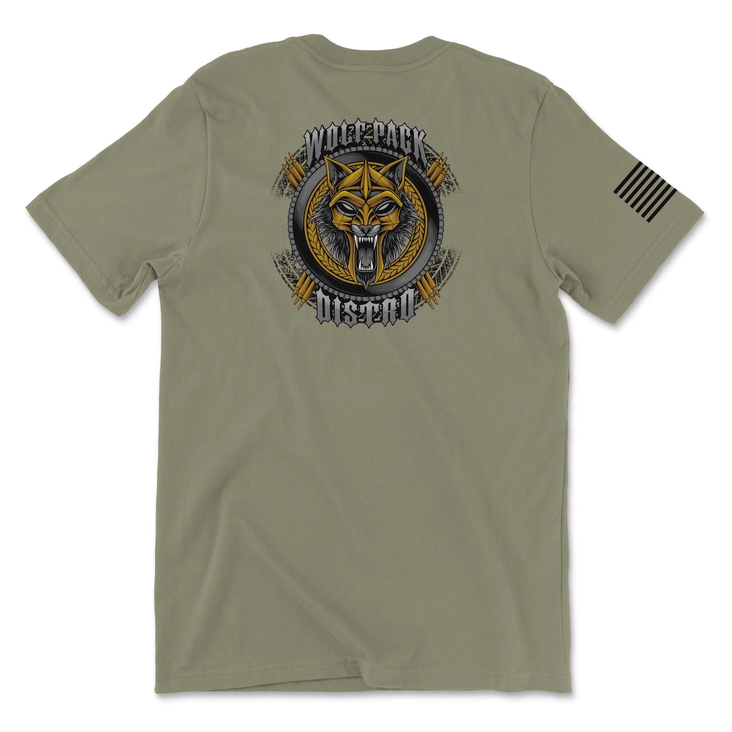 186th F Co BSB Distro Coyote Brown Tee