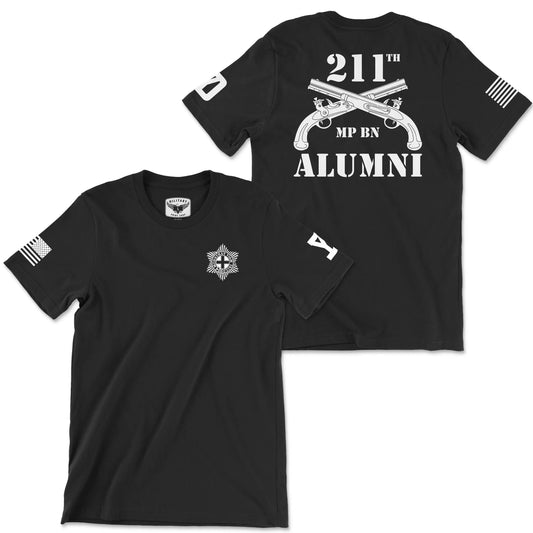 211th MP BN Alumni Black Tee