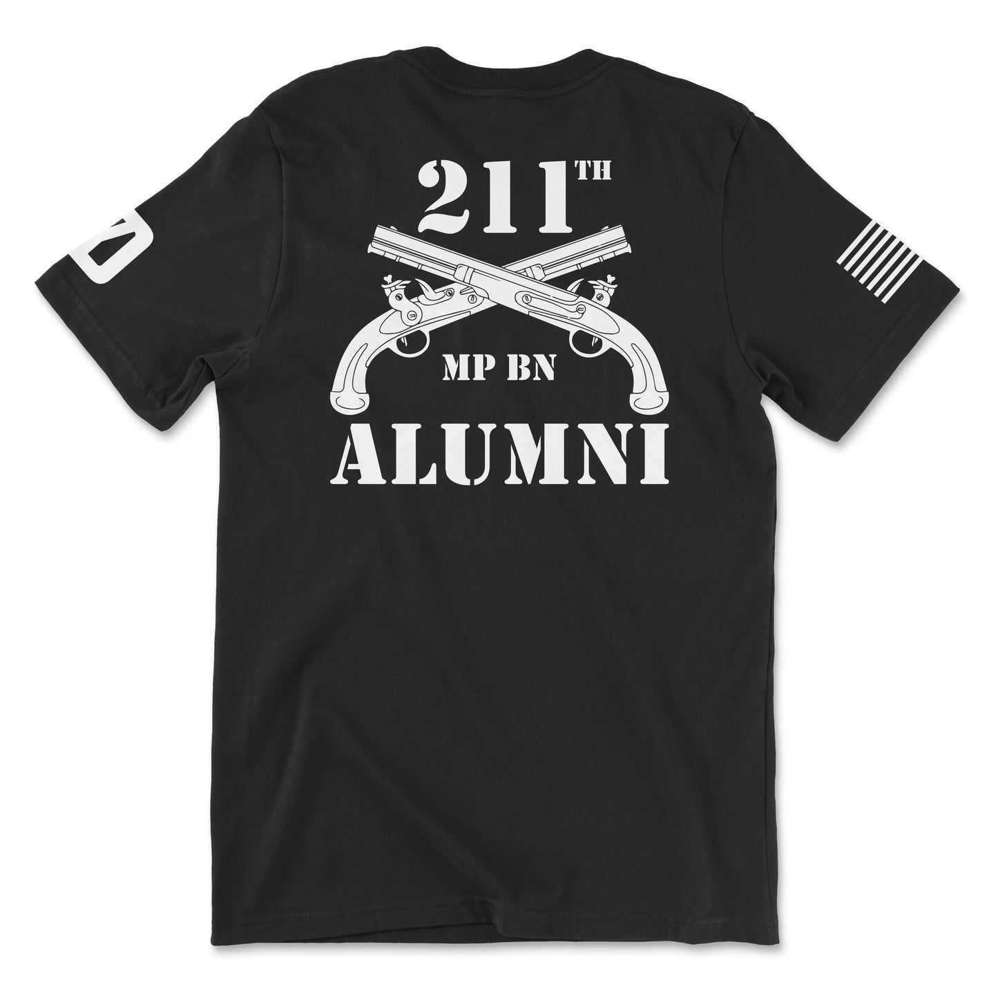 211th MP BN Alumni Black Tee