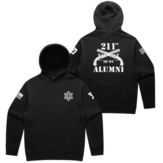 211th MP BN Alumni Black Hoodie