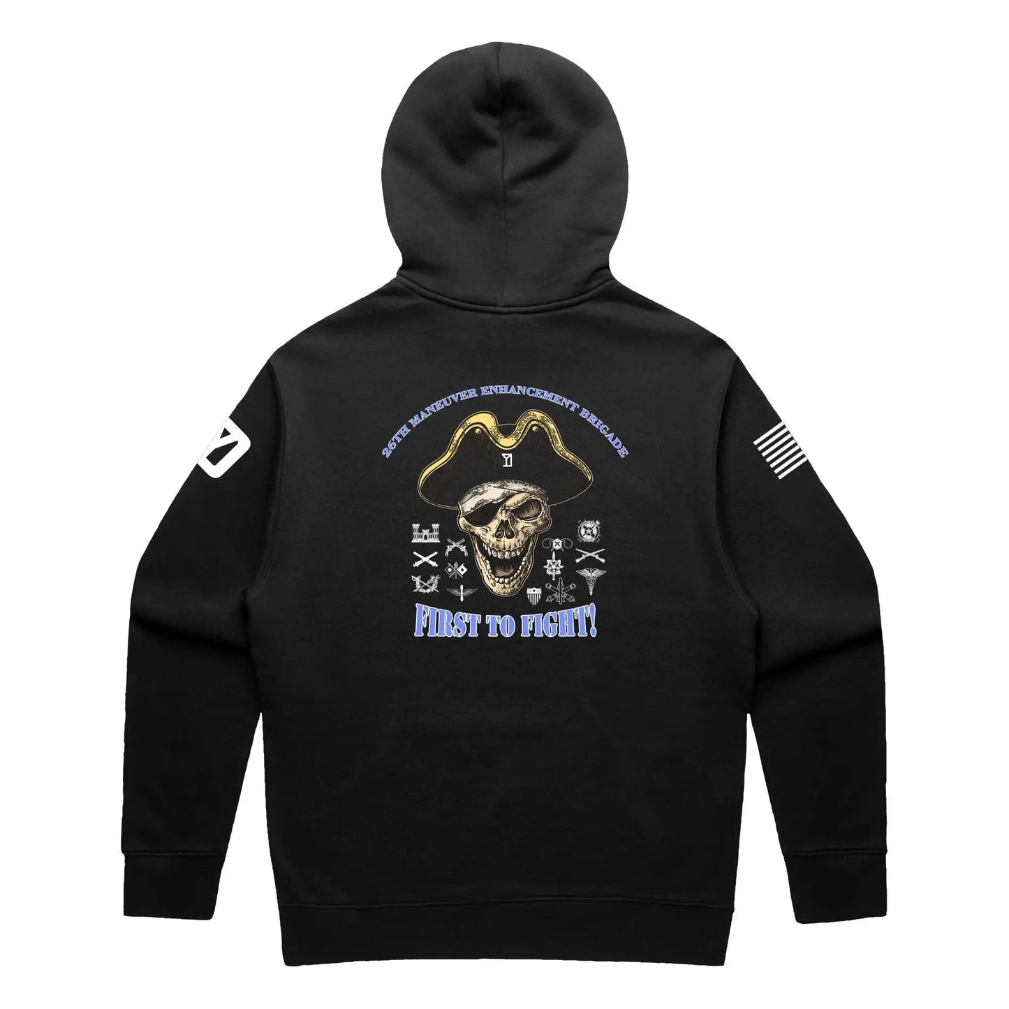 26th MEB Black Hoodie