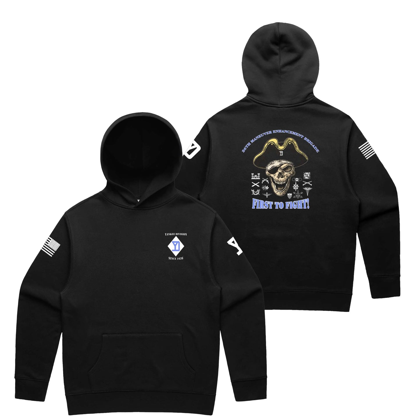 26th MEB Black Hoodie