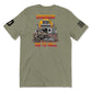 379TH ECC 1st Platoon Coyote Brown Tee