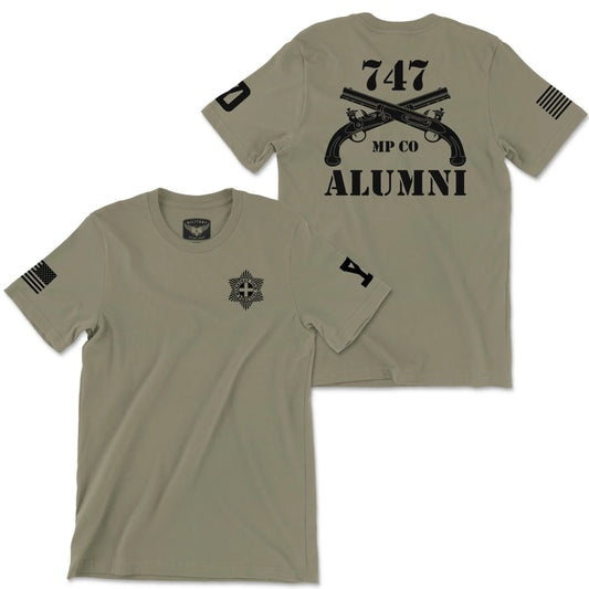 747 MP CO Alumni Coyote Brown Tee