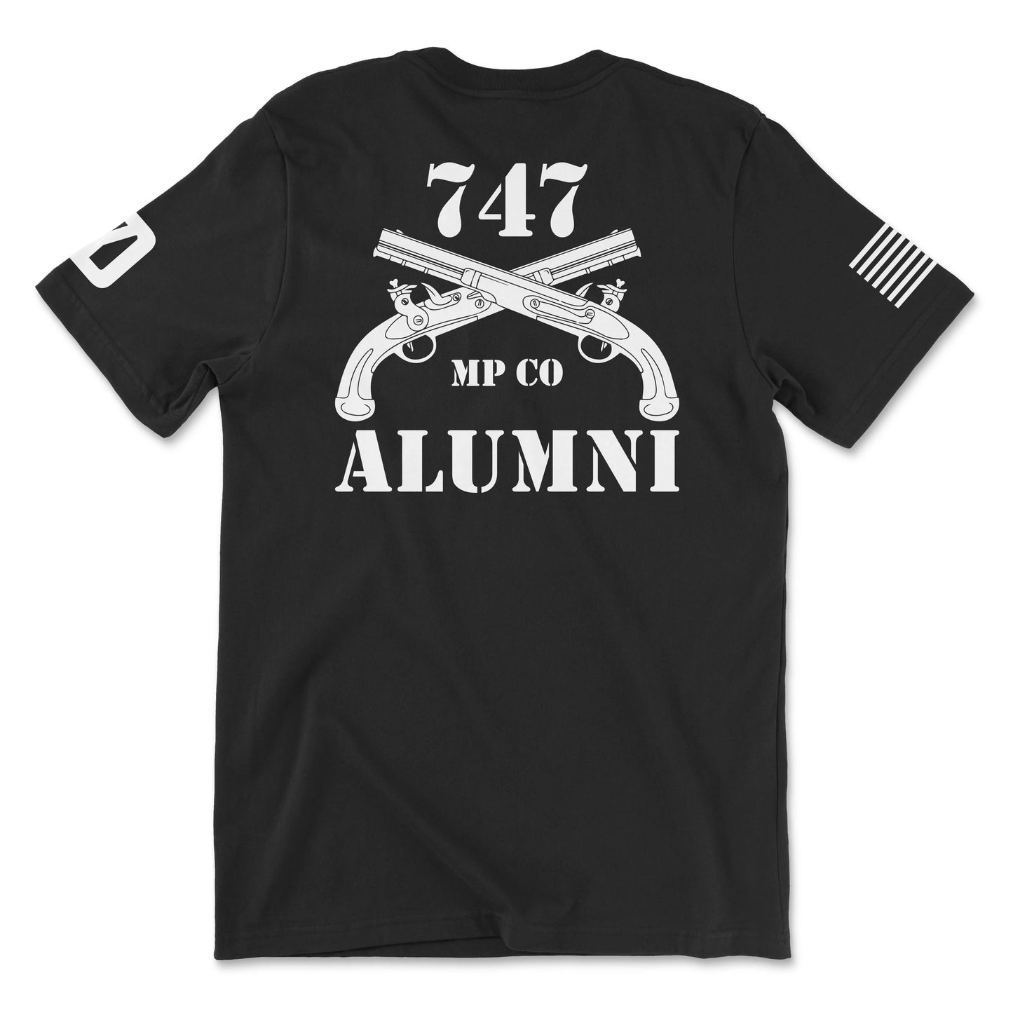 747 MP CO Alumni Black Tee