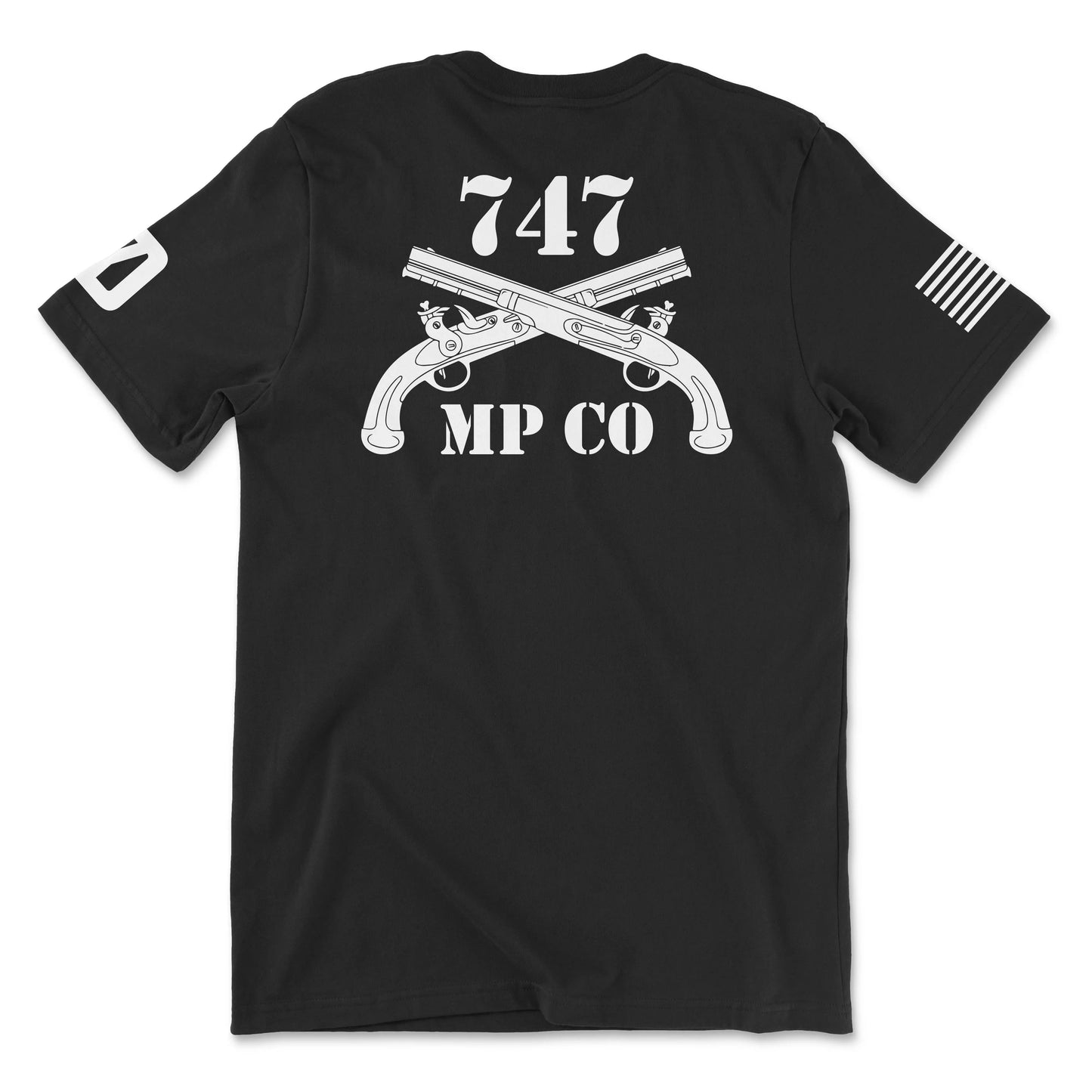 747 MP CO Black Tee