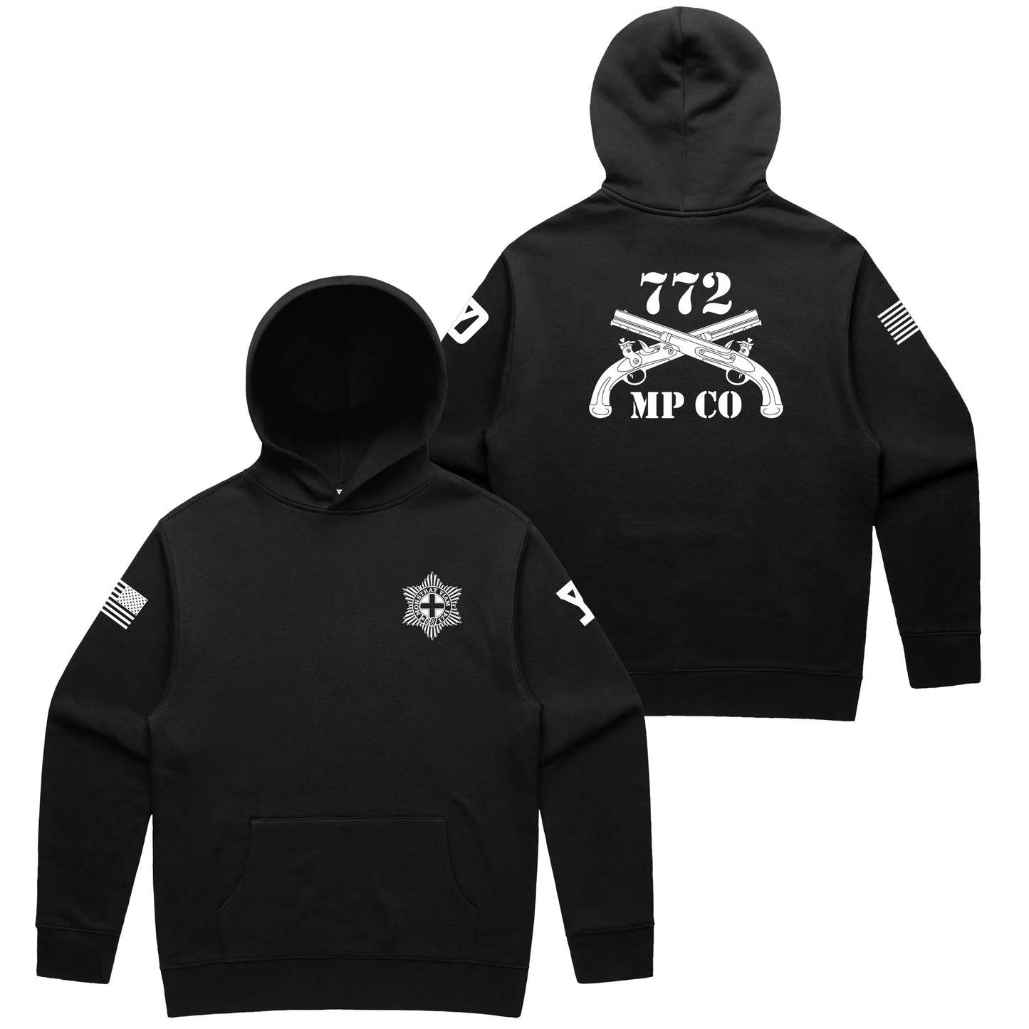 772 MP CO Black Hoodie