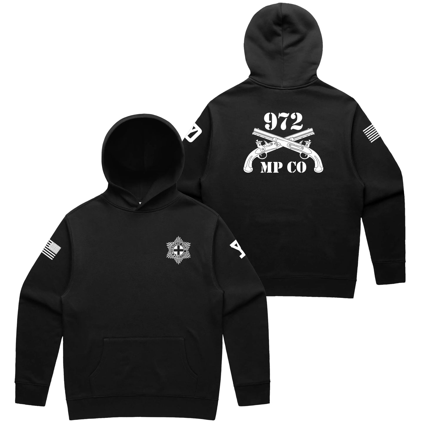 972 MP CO Black Hoodie