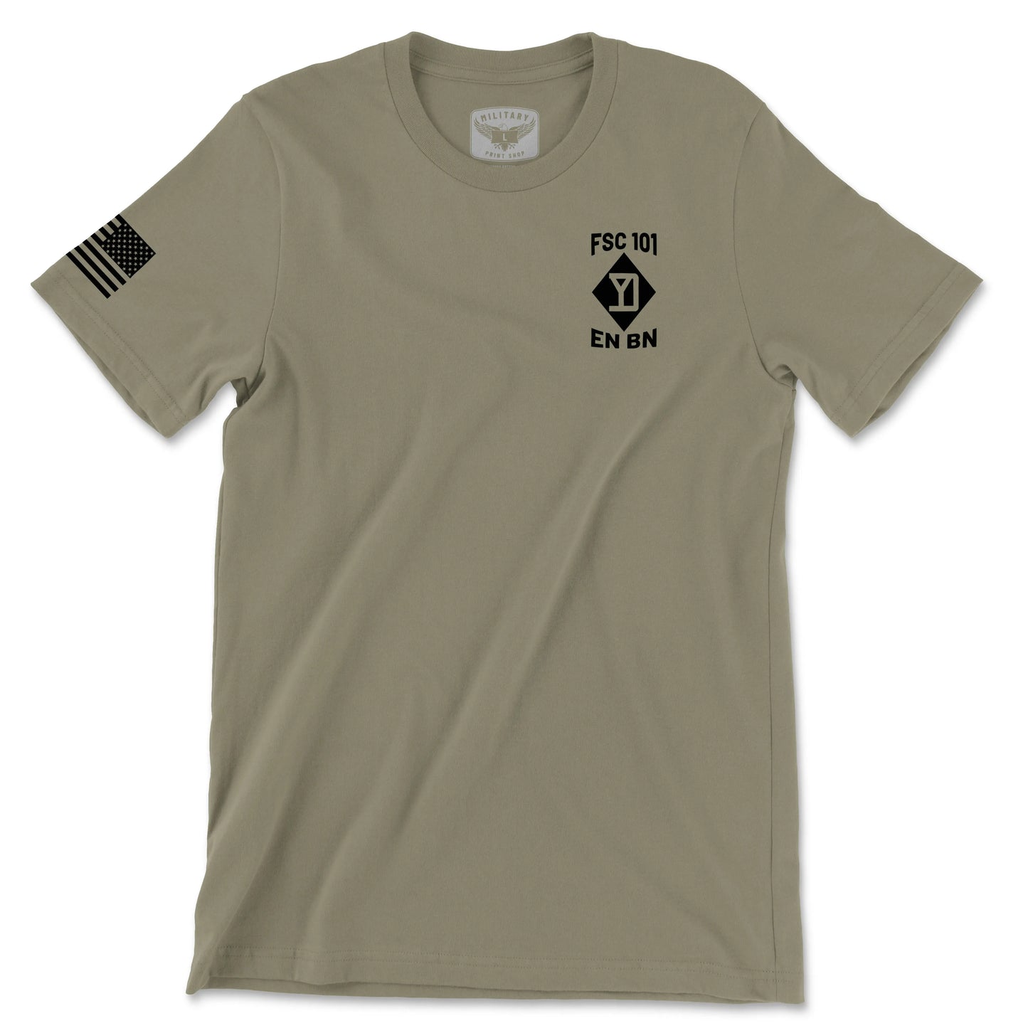 FSC 101 EN BN Coyote Brown Tee