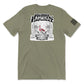 Field Feeding Flamingos Coyote Brown Tee