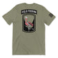 Field Feeding Flamingos Coyote Brown Tee