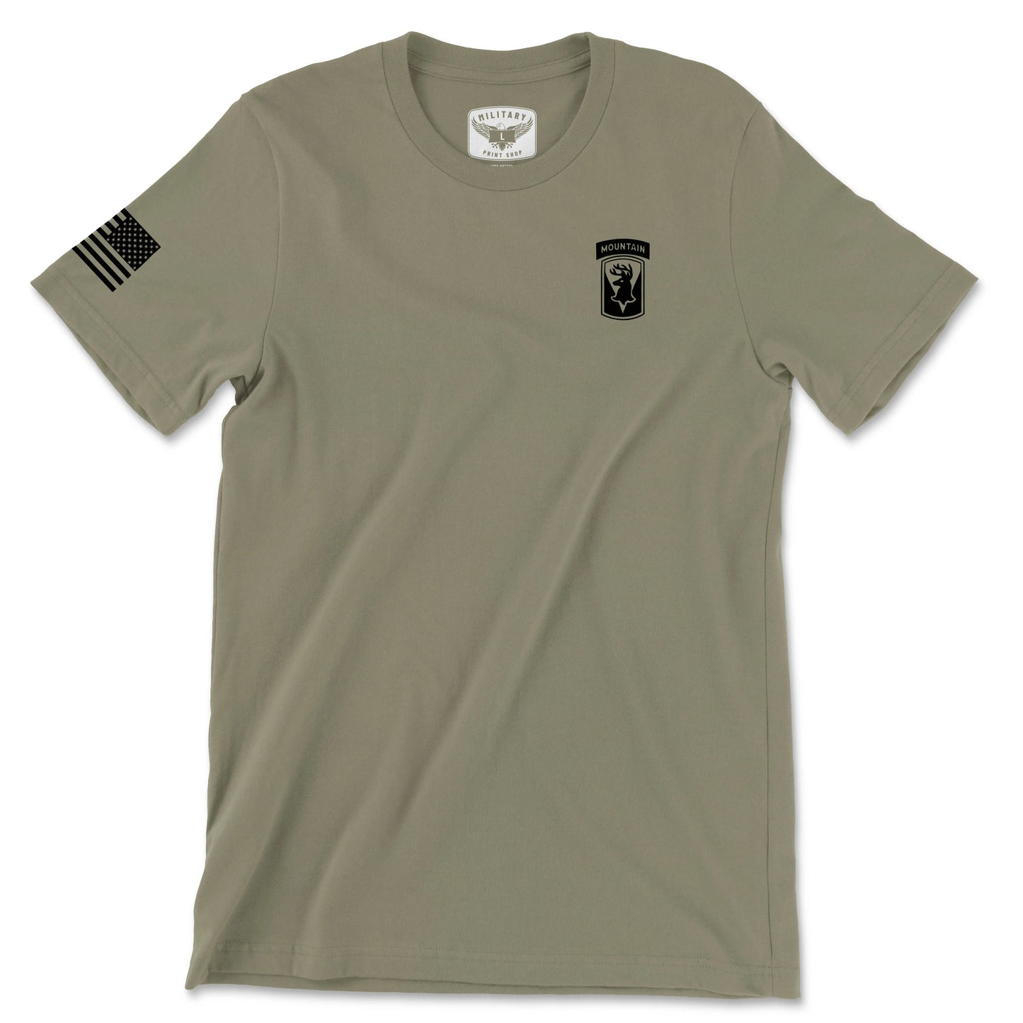 186th F Co BSB Maintenance Coyote Brown Tee