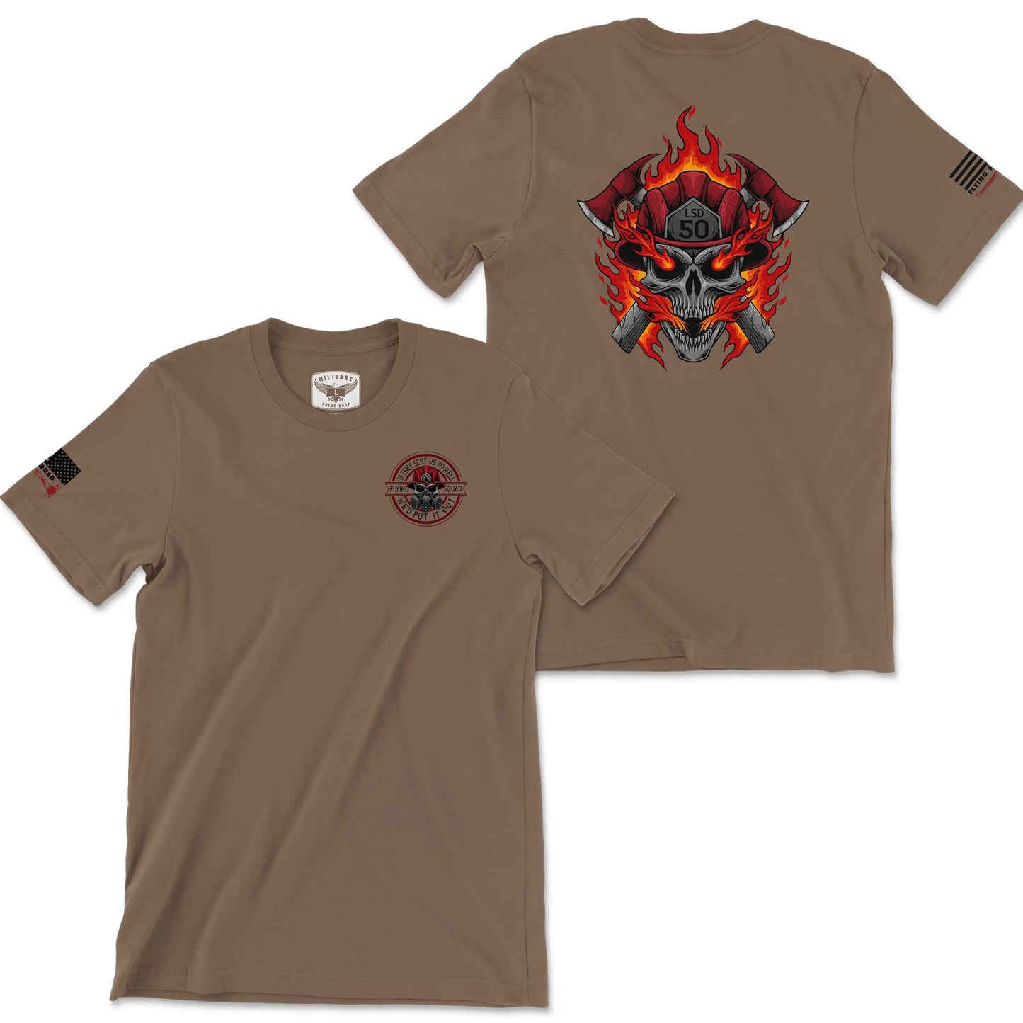 LSD 50 Coyote Brown Tee