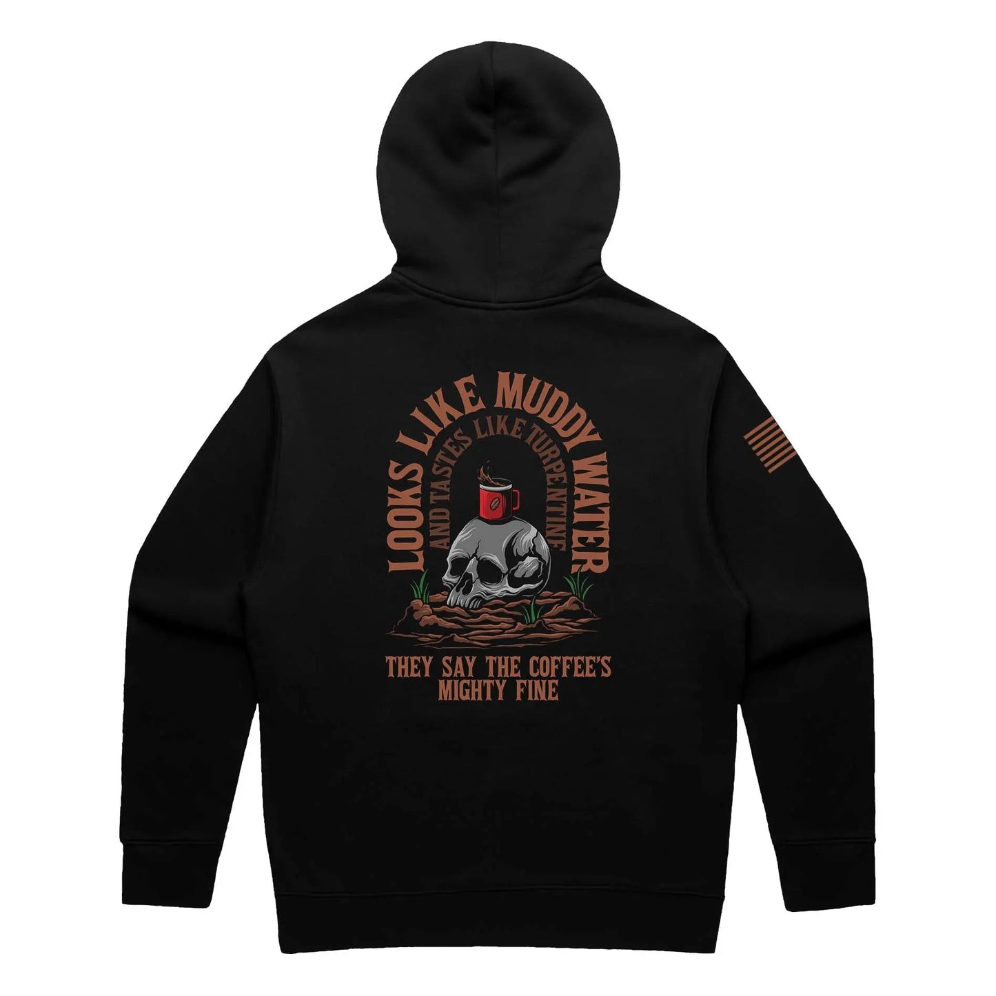 Muddy Water Black Hoodie