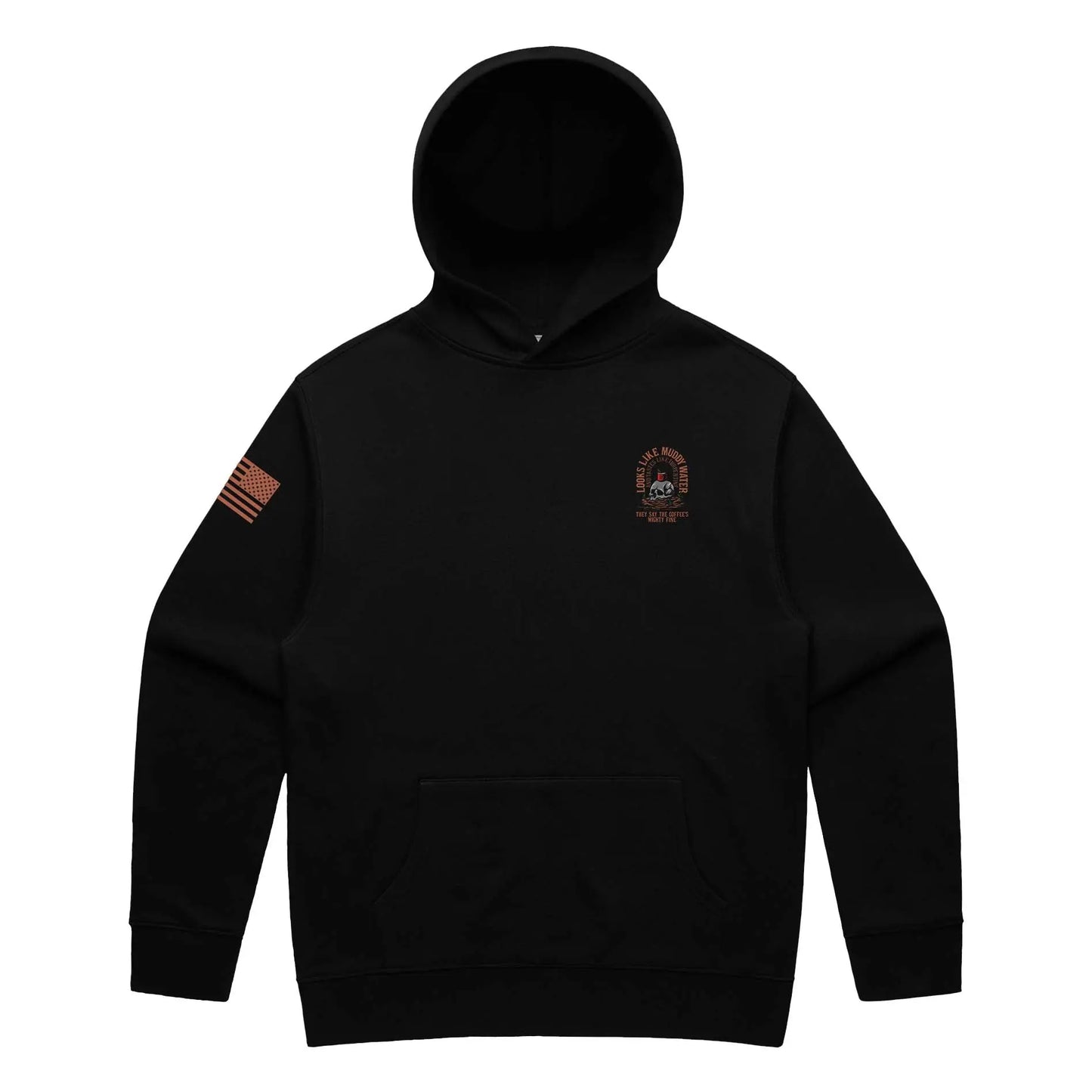 Muddy Water Black Hoodie