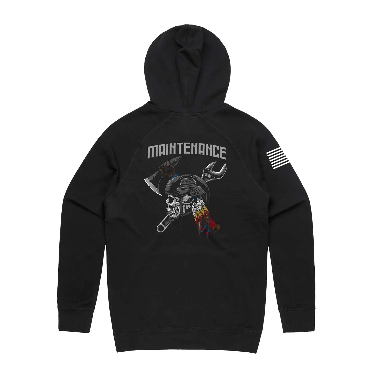 186th F Co BSB Maintenance Black Hoodie