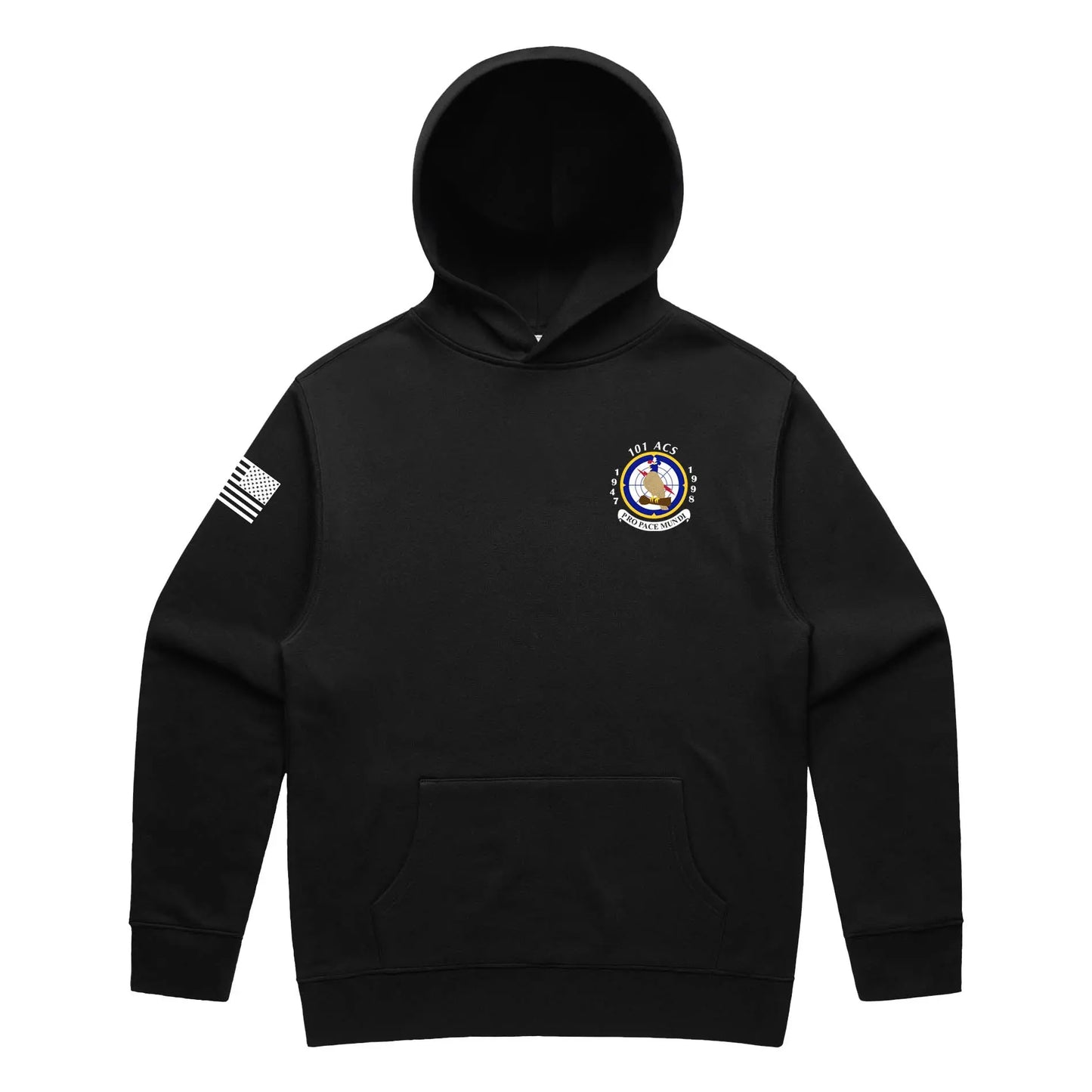 Pro Pace Mundi Black Hoodie