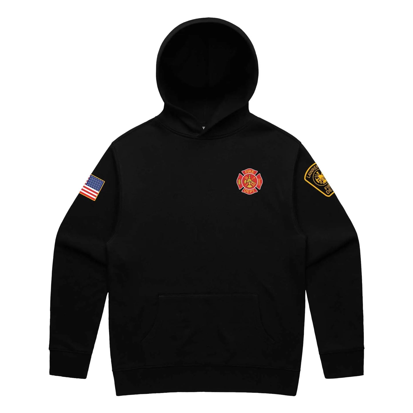 Lawrence Engine 8 Black Hoodie